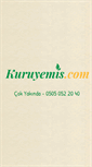 Mobile Screenshot of kuruyemis.com